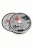 Disque � tron�onner - A moyeu plat - Standard for Inox - 125 mm - Boite m�tallique - Bosch 2608603255