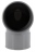 Coude PVC - Femelle / Femelle - 87�30 - Diam�tre 80 mm - Nicoll UCR88