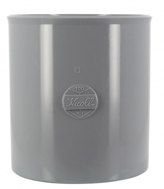 Coulisse PVC - Femelle / Femelle - Diam�tre 100 mm - Nicoll UKT