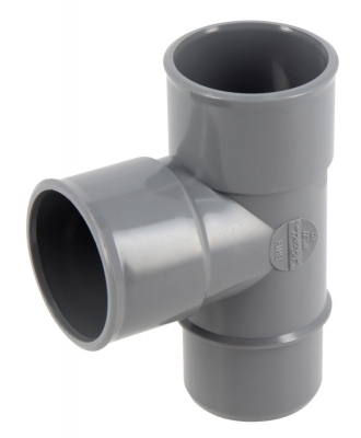 Culotte PVC - M�le / Femelle - 87�30 - Diam�tre 40 mm - Nicoll UBH18