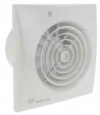 A�rateur 95 m3/h Silent 100CHZ hygror�glable et temporis�