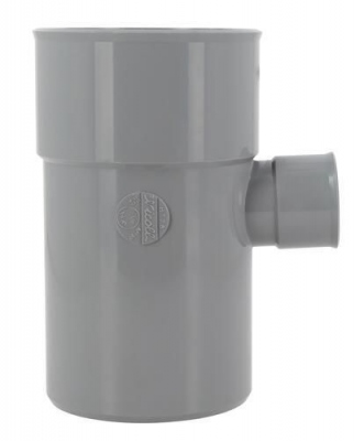 Culotte PVC - M�le / Femelle - 87�30 - Diam�tre 100/40 mm - Nicoll UBT78