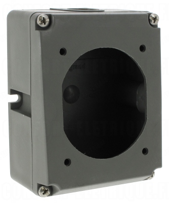Boitier plastique Hypra pour prise 3P+T et 3P+N+T 16 Amp�res