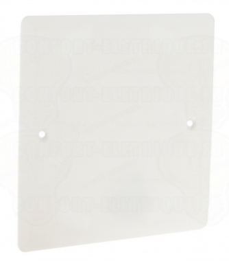 Couvercle universel 100 x 100mm pour boite Legrand