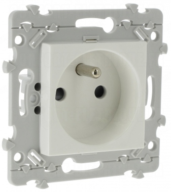 Prise de courant 2 p�les + terre 16 Amp�res Hager Essensya