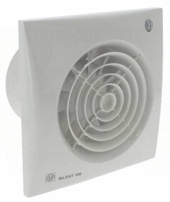 A�rateur 95 m3/h Silent 100CDZ d�tecteur et temporis�