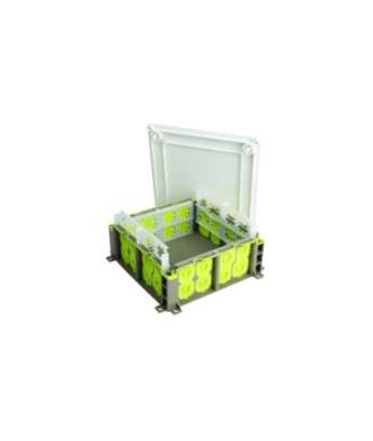 Bo�te de d�rivation pavillionaire 150 x 150 x 80 avec couvercle Bizline R Box