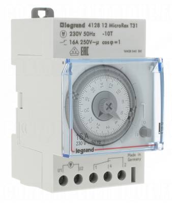 Horloge journali�re 1 contact NO/NF Legrand 412812