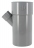 Culotte PVC - M�le / Femelle - 45� - Diam�tre 100/40 mm - Nicoll BT74