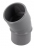 Coude PVC - M�le / Femelle - 30� - Diam�tre 40 mm - Nicoll UCH3