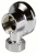 Applique - Machine � laver - 15 x 21 - En laiton - Chrom� - Avec �crou 12 mm - Altech 4071056