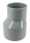 R�duction PVC - M�le / Femelle - Ext�rieure - Excentr�e - Diam�tre 100/75 mm - Nicoll UIT3