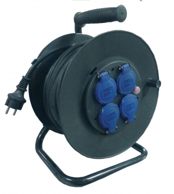 Enrouleur professionnel de chantier - HO7RNF - 40 m�tres  - 3G x 1.5mm - Novipro NFH-010