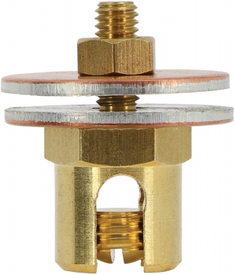 Kit borne de terre - Pour chemin de cable - 6 x 60 mm - Lot de 8 - Bizline 710776