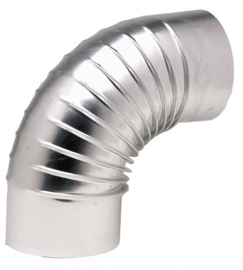 Coude 90� - En Aluminium - Diam�tre 139 mm - Ten 392139