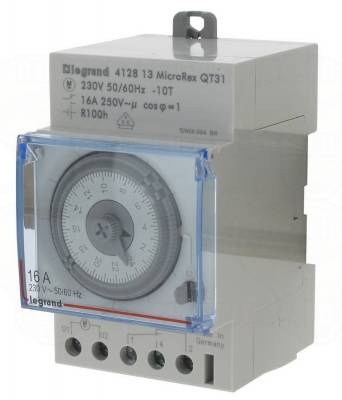 Horloge journali�re 1 contact NO/NF Legrand 412813