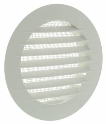 Grille ronde plastique diam�tre 134mm