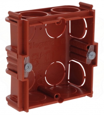 Boite 2 modules associable � sceller profondeur 30 mm Legrand Batibox