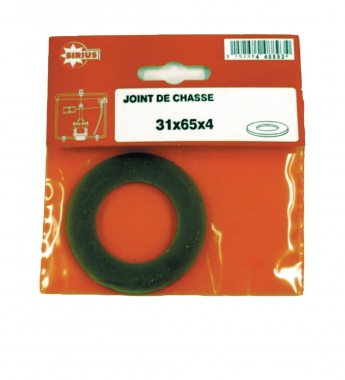 Joint de chasse bas de r�servoir - 31 x 65 x 4 mm - Pour m�canisme WIRQUIN - Gripp 448893