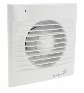 A�rateur extra plat 95 m3/h D�cor 100CRZ temporis�