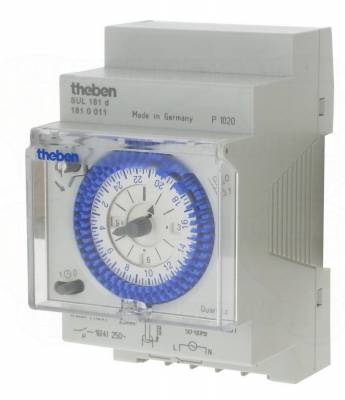 Horloge journali�re 1 contact NO-NF Theben SUL 181 D