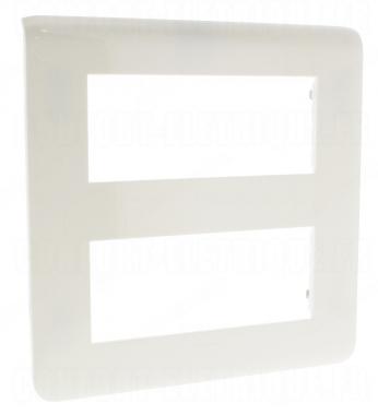 Enjoliveur 2X5 modules Legrand Mosaic blanc