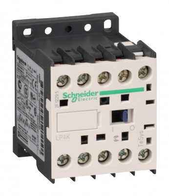 Contacteur Tesys K - 9A - 3 P�les - 1F - 24V DC - BC - A vis - Schneider electric LP4K0910BW3