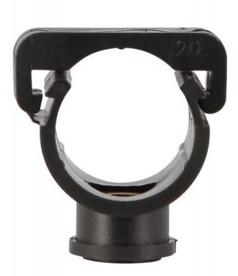 Collier monoklip - Pour tube PVC pression - Diam�tre 20 mm - Lot de 1 - Nicoll HCK20/7N