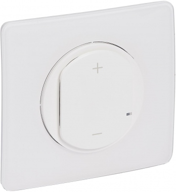 Variateur de lumi�re - Sans Neutre - 2 fils - 125W - Complet - Blanc - Legrand C�liane CB9060