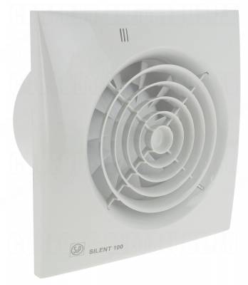 A�rateur 95 m3/h Silent 100CHZ hygror�glable et temporis�