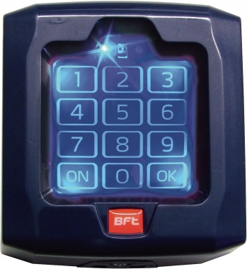 Clavier num�rique - Sans fil � effleurement - 433MHz - Rolling code - Q-BO TOUCH - BFT P121024