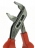 Pince multiprise entrepass�e 250 mm isol�e 1000V
