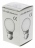 Ampoule � LED - Culot B22 - 0.62 Watts - Blanc chaud - IP44 - Festilight 65680-9PC