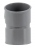 Coude PVC - Femelle / Femelle - 20� - Diam�tre 50 mm - Nicoll UCJ22