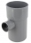 Culotte PVC - M�le / Femelle - 87�30 - Diam�tre 100/40 mm - Nicoll UBT78