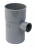 Culotte PVC - M�le / Femelle - 87�30 - Diam�tre 100/40 mm - Nicoll UBT78