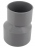 R�duction PVC - M�le / Femelle - Ext�rieure - Excentr�e - Diam�tre 100/80 mm - Nicoll UIT2