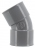 Coude PVC - Femelle / Femelle - 30� - Diam�tre 40 mm - Nicoll UCH33