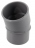 Coude PVC - M�le / Femelle - 20� - Diam�tre 50 mm - Nicoll UCJ2