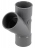 Culotte PVC - Femelle / Femelle - 45� - Diam�tre 40 mm - Nicoll UBH144
