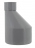R�duction PVC - M�le / Femelle - Ext�rieure - Excentr�e - Diam�tre 100/40 mm - Nicoll UIT6