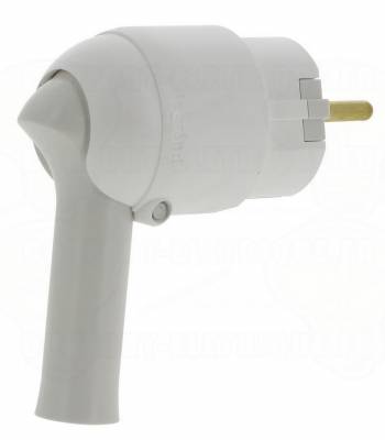 Fiche male 16A 2P+T en plastique � extraction facile