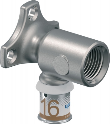 Applique coud�e - S-Press PLUS - 16 mm vers 1/2 - Uponor 1070644