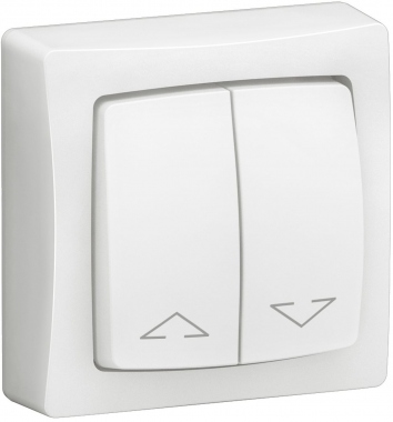 Va et vient - Double - Pour volets roulants - Complet - Blanc - Legrand 086013L