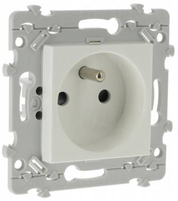 Prise de courant 2 p�les + terre 16 Amp�res Hager Essensya