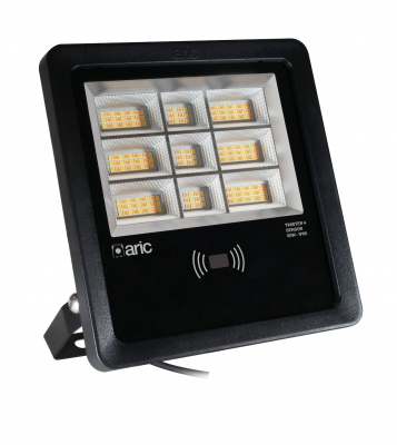Projecteur � LED - Aric Twister 4 - 60W - 3CCT - Noir - D�tecteur Aric 51695