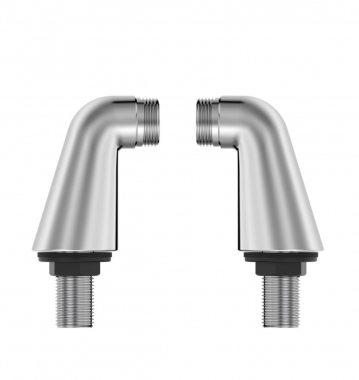 Colonnette luxe - 15x21 vers 20 x 27 - Chrom�e - Lot de 2 - Alterna 4020585