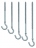 Pitons de 100 mm - Sachet de 10