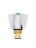 T�te universelle - Diam�tre 15 x 21 mm - Laiton - Chrom�e - Alterna 4020606