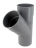 Culotte PVC - M�le / Femelle - 45� - Diam�tre 100 mm - Nicoll UBT14